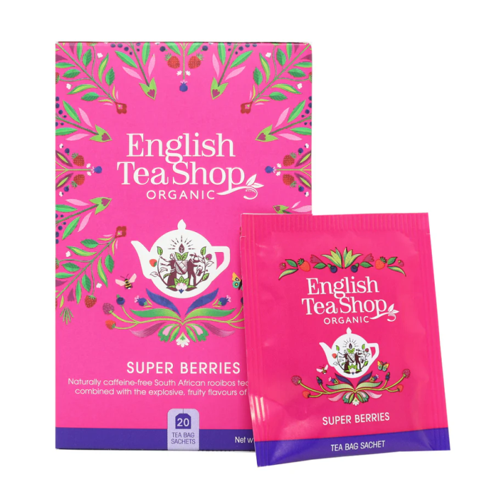 Superberries ecológico English Tea Shop-20 bolsitas