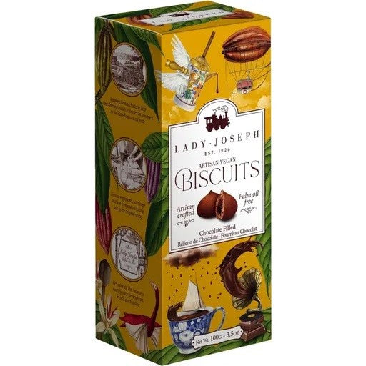 Galletas rellenas de Chocolate Lady Joseph 100 gr 14 uds.