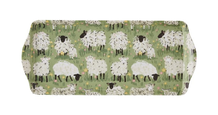 Bandeja de melamina large Woolly Sheep