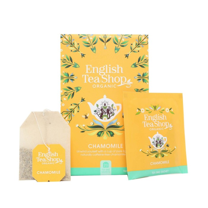Manzanilla ecológica English Tea Shop-20 bolsitas