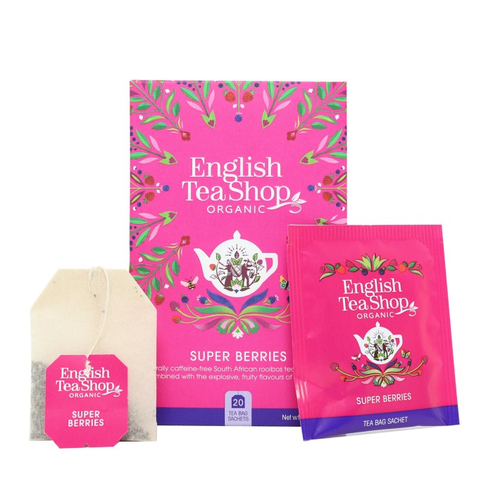 Superberries ecológico English Tea Shop-20 bolsitas