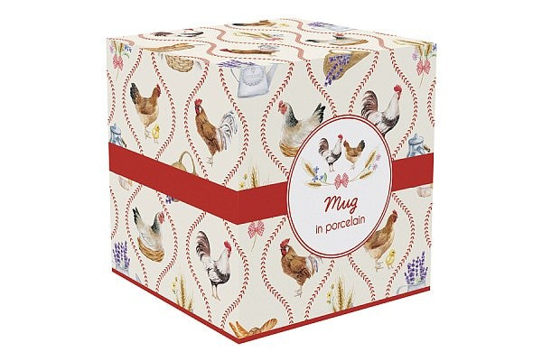 Taza de porcelana inglesa Clif Country 275 ml.