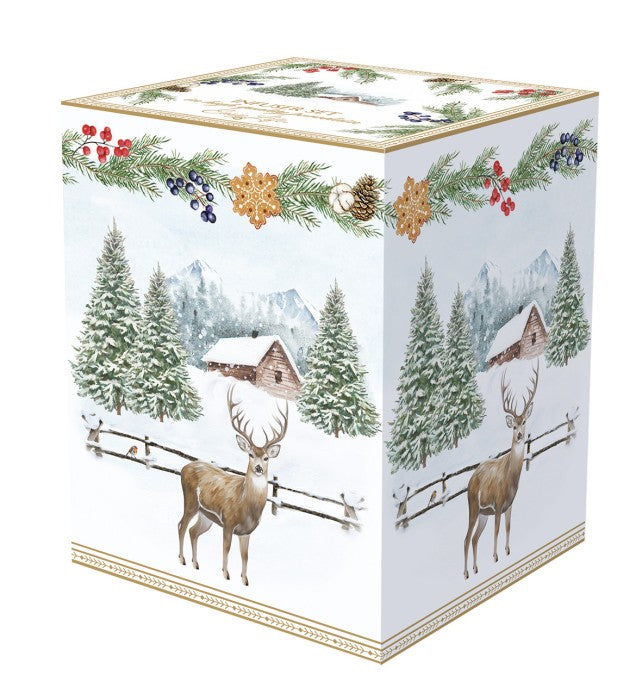 "White Forest" taza de porcelana con tapa y filtro 350ml