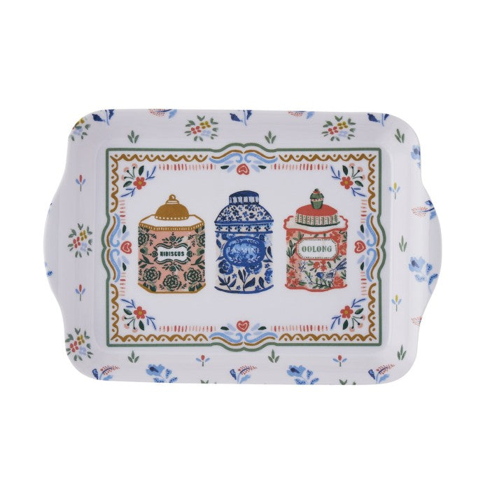 Bandeja de melamina mini Tea Tins