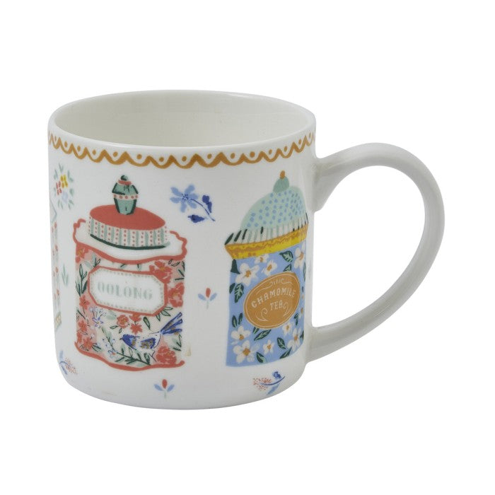Taza de porcelana inglesa Tea Tins 250 ml