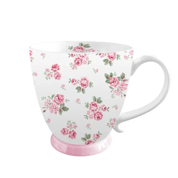 Taza de porcelana inglesa Lucy 430 ml