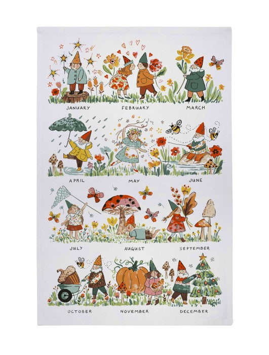 Paño de cocina Gnome for the Holidays