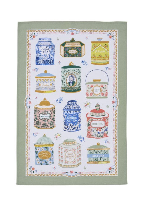 Paño de cocina Tea Tins (Tea towel)
