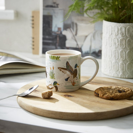 Taza de porcelana inglesa Farmhouse Ducks 250 ml