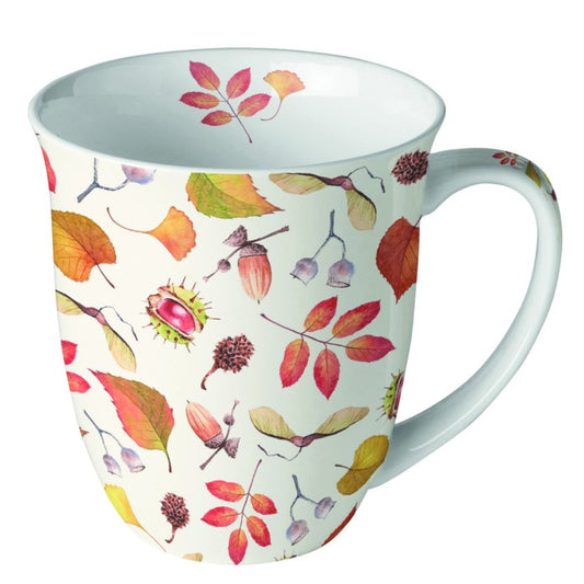 Taza de porcelana Autumn details 400 ml