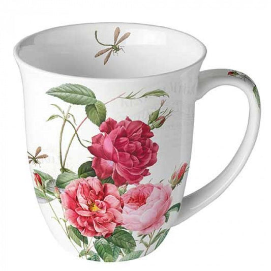 Taza de porcelana inglesa Amber