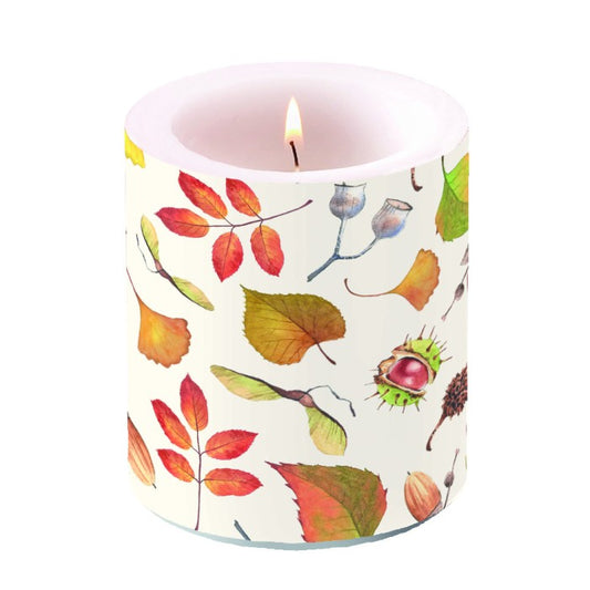 Vela decorada Autumn Details