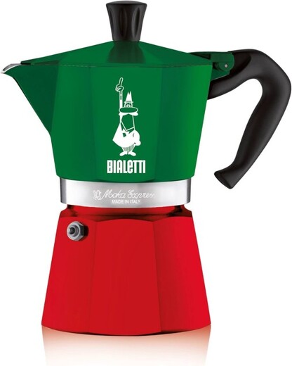 Cafetera Italiana Moka Express "Italia" Bialetti 6 tazas