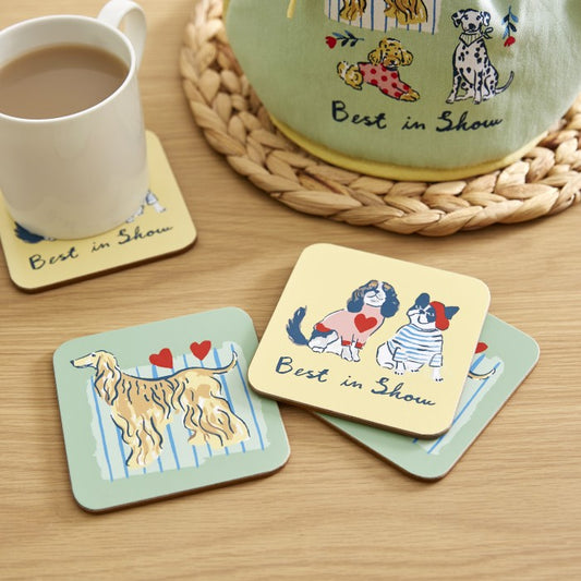 Posavasos Best in Show pack 4