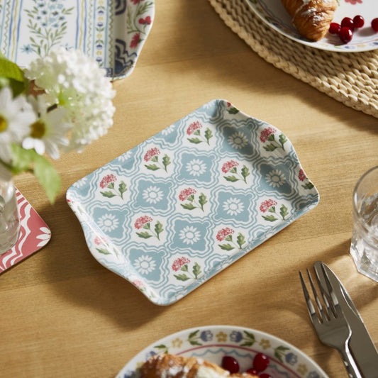 Bandeja de melamina mini Boho Floral