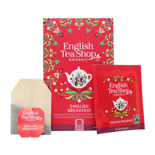 Té English Breakfast ecológico English Tea Shop-20 bolsitas