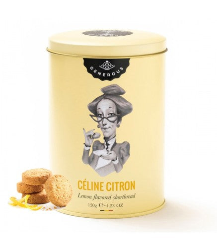 Lata de Galletas Celin Citron Generous 120 gr. 4 uds.