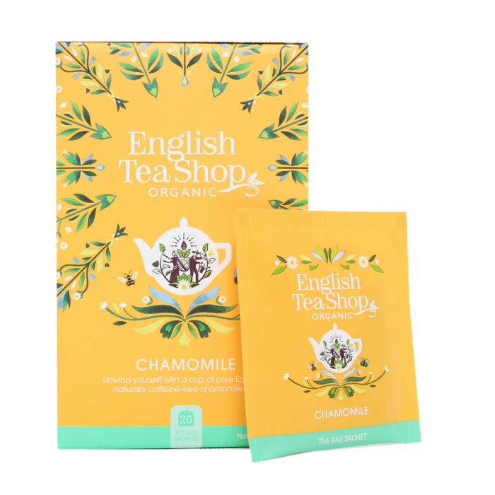Manzanilla ecológica English Tea Shop-20 bolsitas