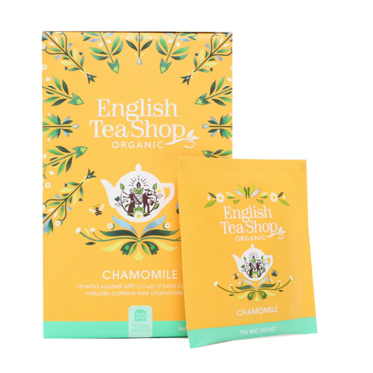 Manzanilla ecológica English Tea Shop-20 bolsitas