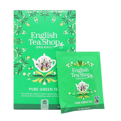 Te verde ecológico English Tea Shop-20 bolsitas
