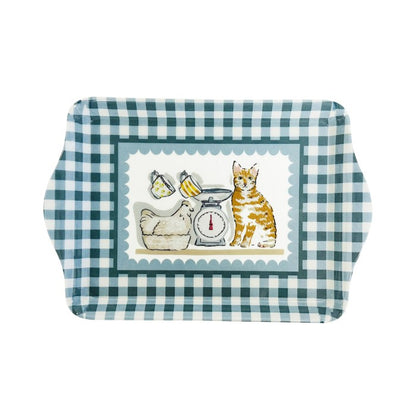 Bandeja de melamina mini Pantry Cats