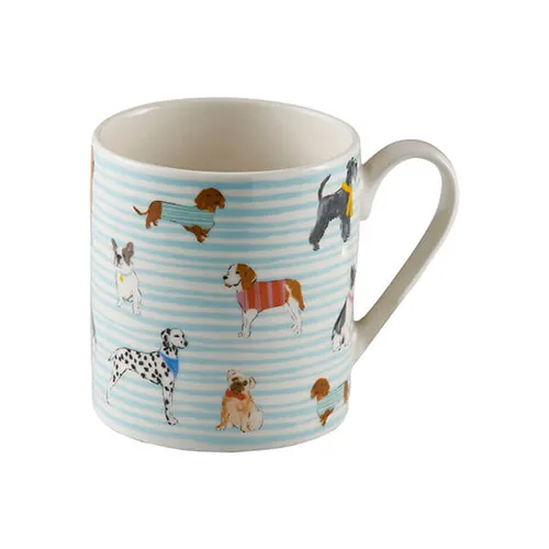 Taza de porcelana inglesa "Dog" de Price & Kensington 340 ml.