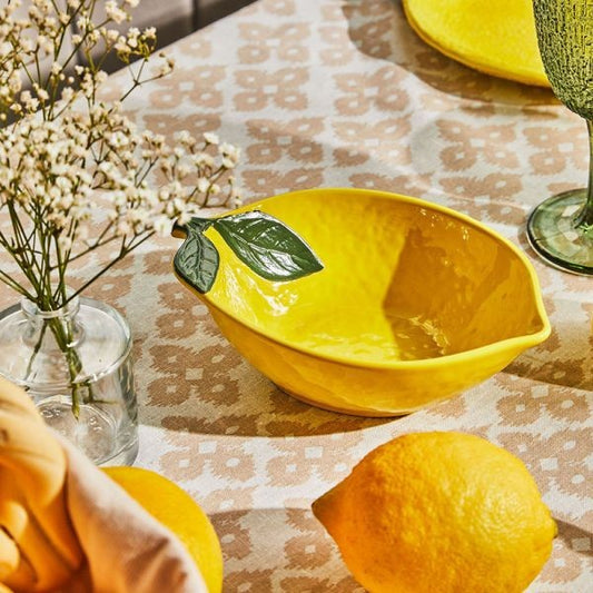 "Lemon Garden" Bol con forma de limón