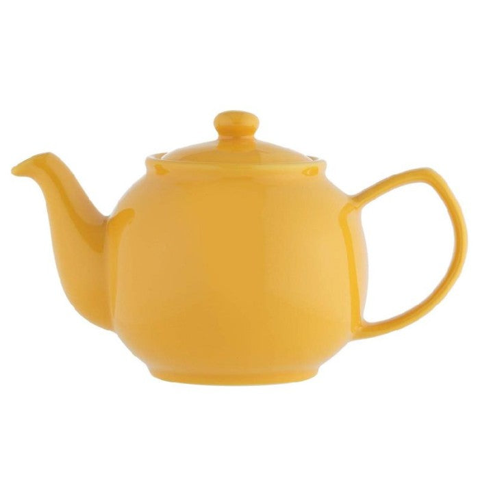 Tetera inglesa amarilla "Mustard" de Price & Kensington 6 tazas