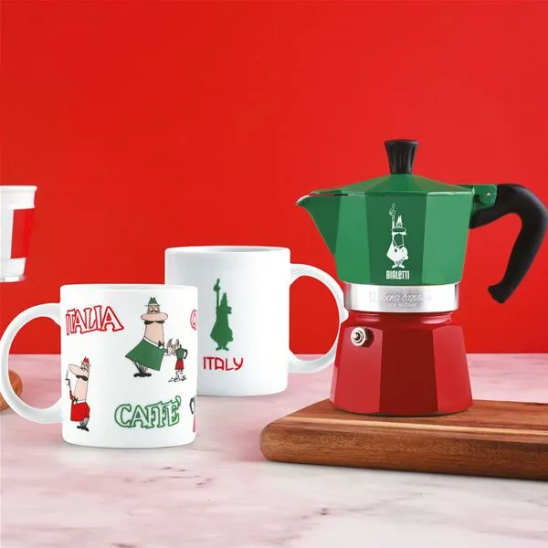 Cafetera Italiana Moka Express "Italia" Bialetti 3 tazas