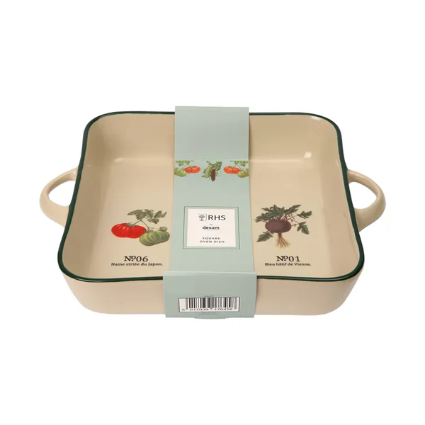 Fuente de horno cuadrada, producto oficial de la RHS de Reino Unido