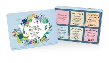 Lata de té Wellness Collection-36 bolsitas.