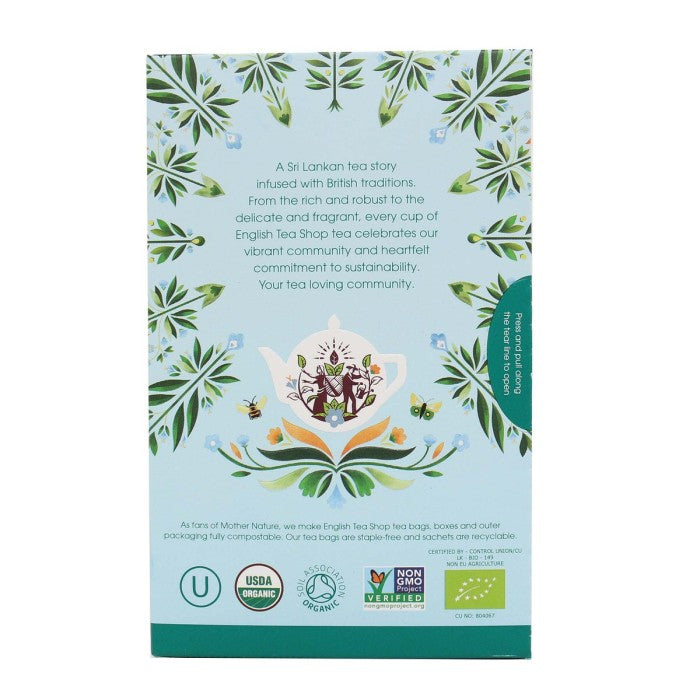 Te blanco ecológico English Tea Shop-20 bolsitas
