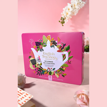 Lata de té Ultimate Collection Eco-36 bolsitas.