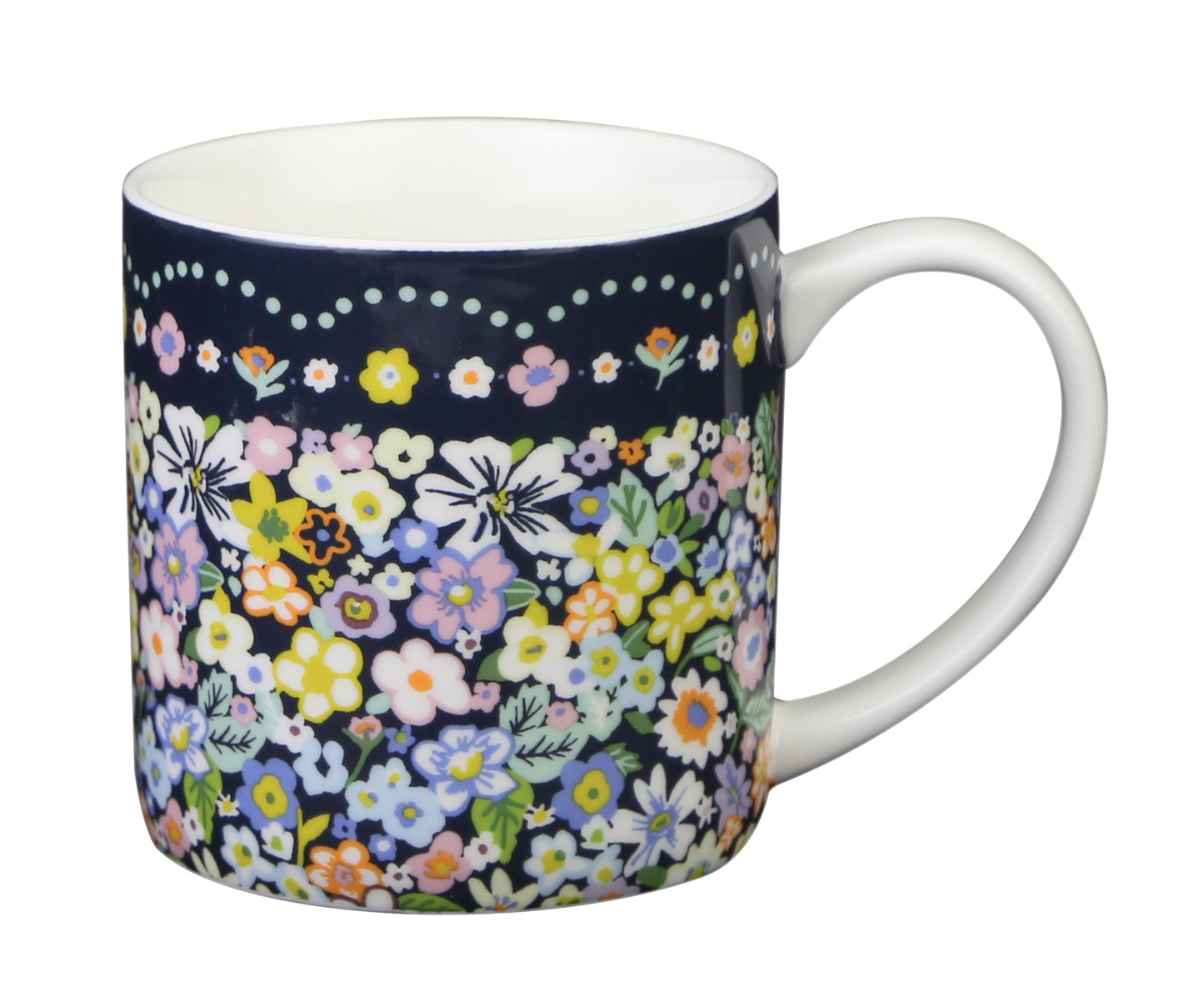 Taza de porcelana inglesa Confetti Floral