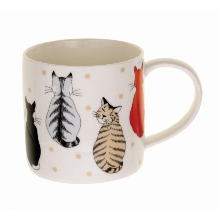 Taza de porcelana inglesa Cats in waiting 250ml