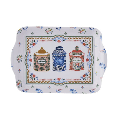 Bandeja de melamina mini Tea Tins