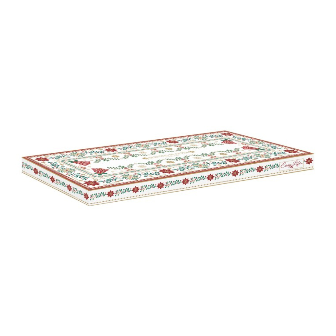 Fuente rectangular de porcelana inglesa 35x15 cm