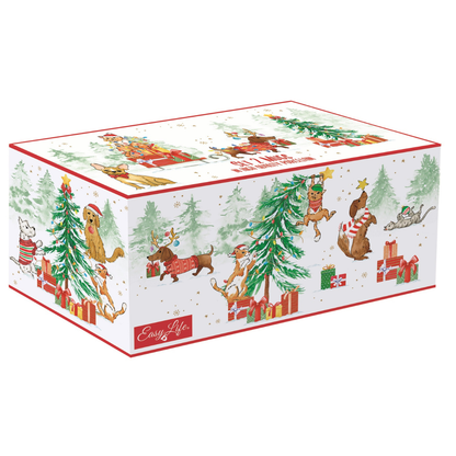 "Mascotas" juego de 2 tazas de porcelana inglesa 350ml