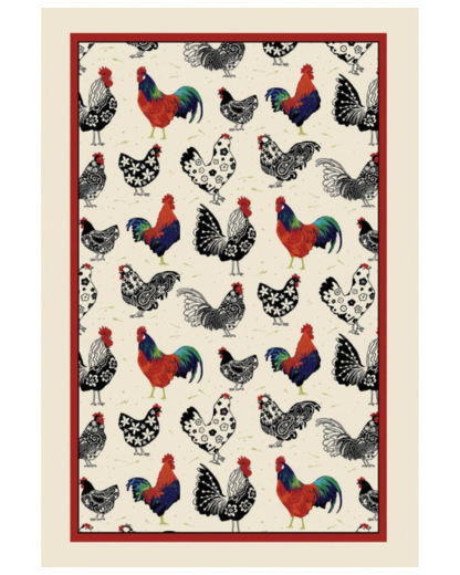 Paño de cocina Rooster (Tea towel)