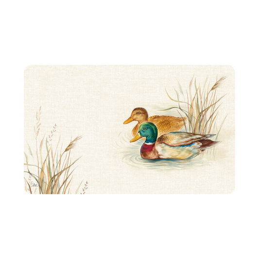 Mantelillo individual rígido Patos Salvajes