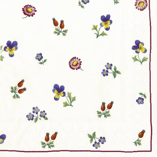 Servilletas decoradas Petite Fleur 20 uds.