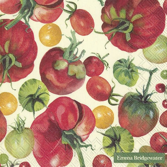 Servilletas decoradas Tomatoes 20 uds.