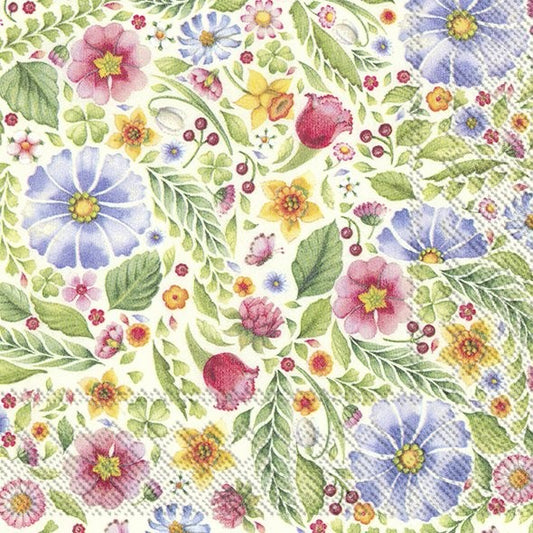 Servilletas decoradas Spring Fantasy 20 uds.