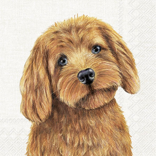 Servilletas decoradas Farm Dog