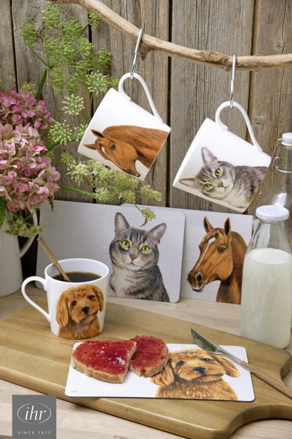Taza de porcelana inglesa Farm Dog