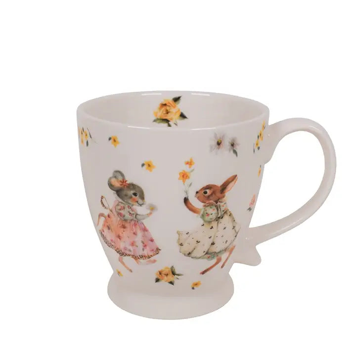 Taza de porcelana inglesa Vintage Friends 430 ml