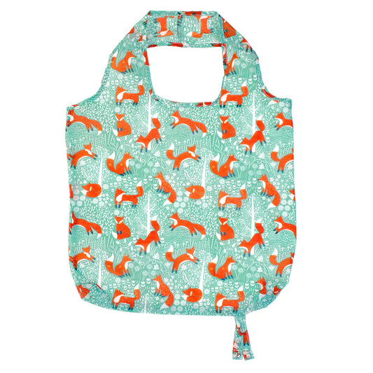 Bolsa plegable para llevar en el bolso "Foraging Fox"