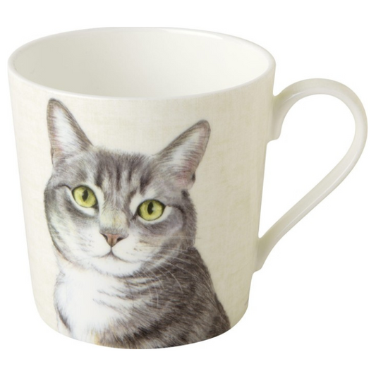 Taza de porcelana inglesa Farm Cat 350 ml.